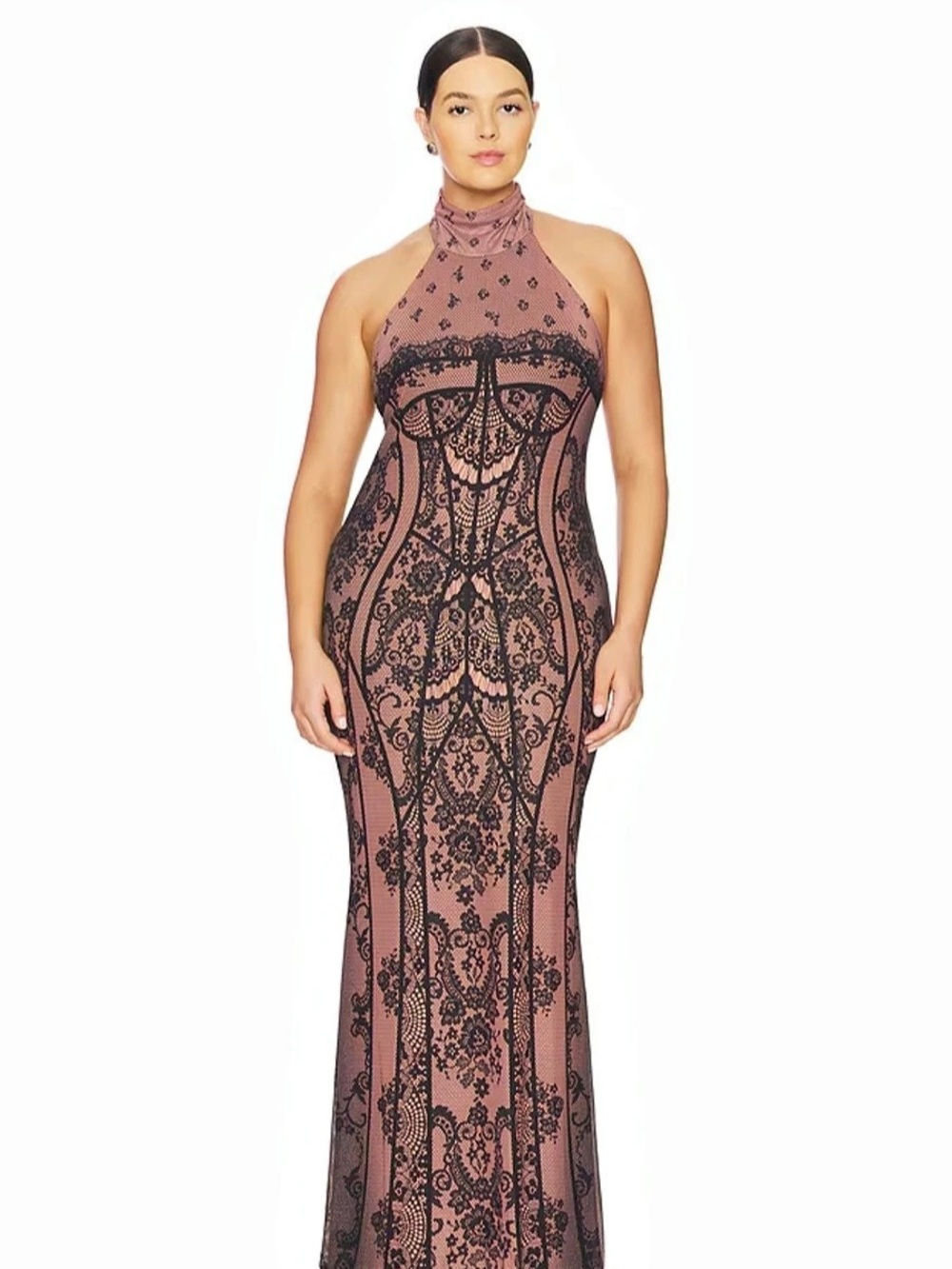 AFRM Arlette dress -noir bustier XL/16